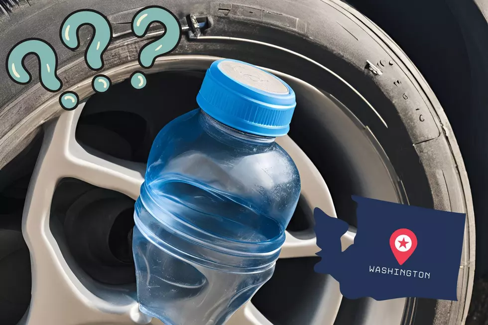 See a Water Bottle in Your Car’s Wheel Well? Call the WSP ASAP!