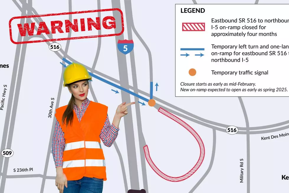 SR 516 to I-5 North On-Ramp Closing Feb. 18 for 4 Months