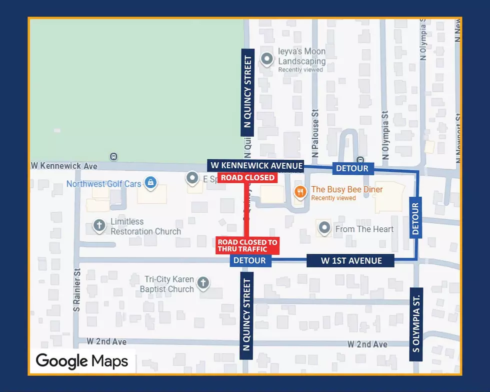 Kennewick Road Closure Scheduled for Tuesday, October 27