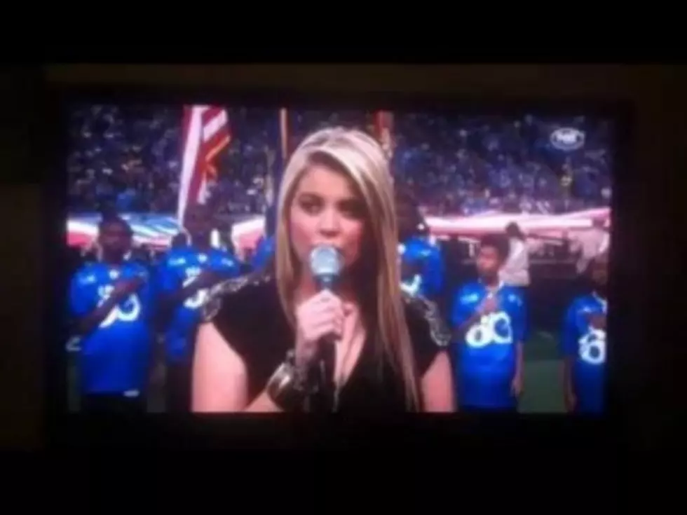 American Idol Runner Up Loses Again &#8211; National Anthem Fail [VIDEO]