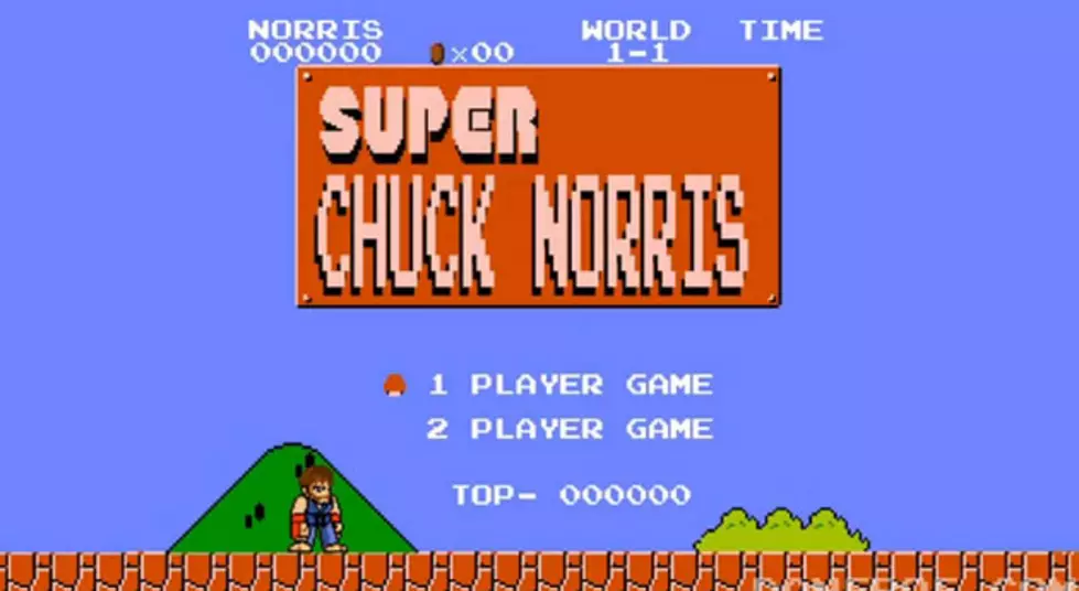 This Is How Chuck Norris Would Play Super Mario Bros.