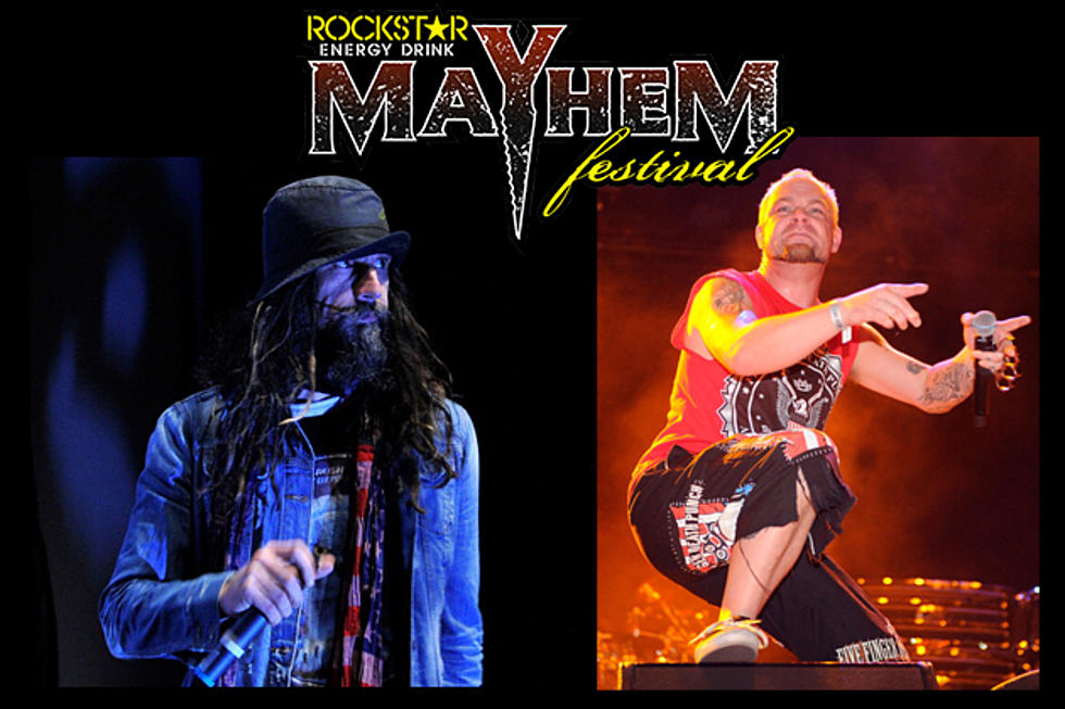 2013 Rocktsar Energy Drink Mayhem Music Festival Lineup Announced: Rob Zombie, Five Finger Death Punch + More