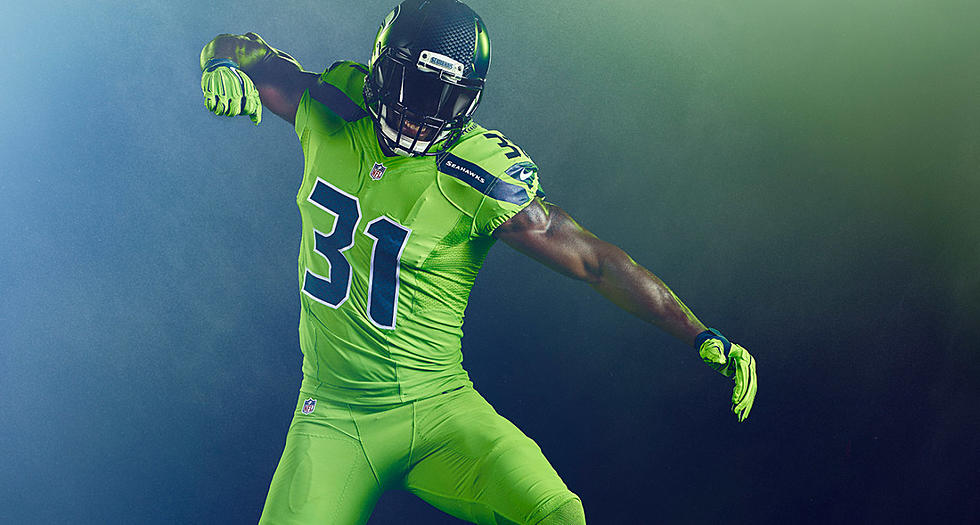 Seahawks Color Rush Jersey Design Released