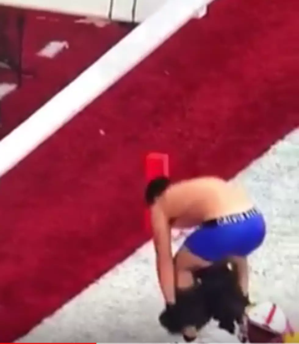 Would Be WSU Mooner Couged-It In End Zone: Undies Stay On [VIDEO]