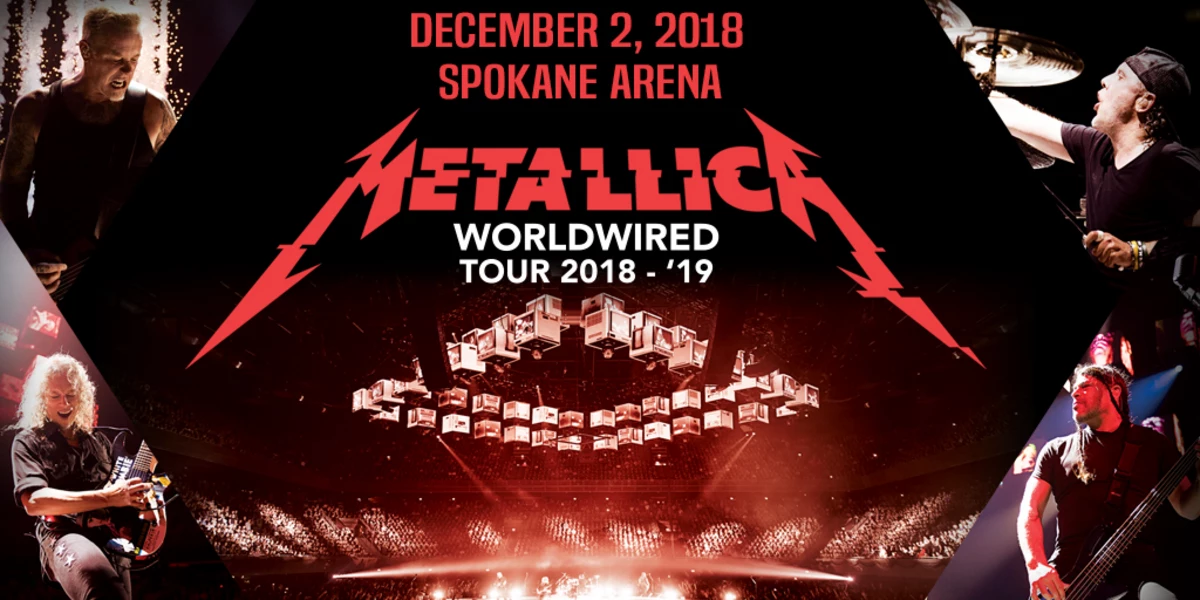 Metallica WorldWired Tour Spokane, Washington