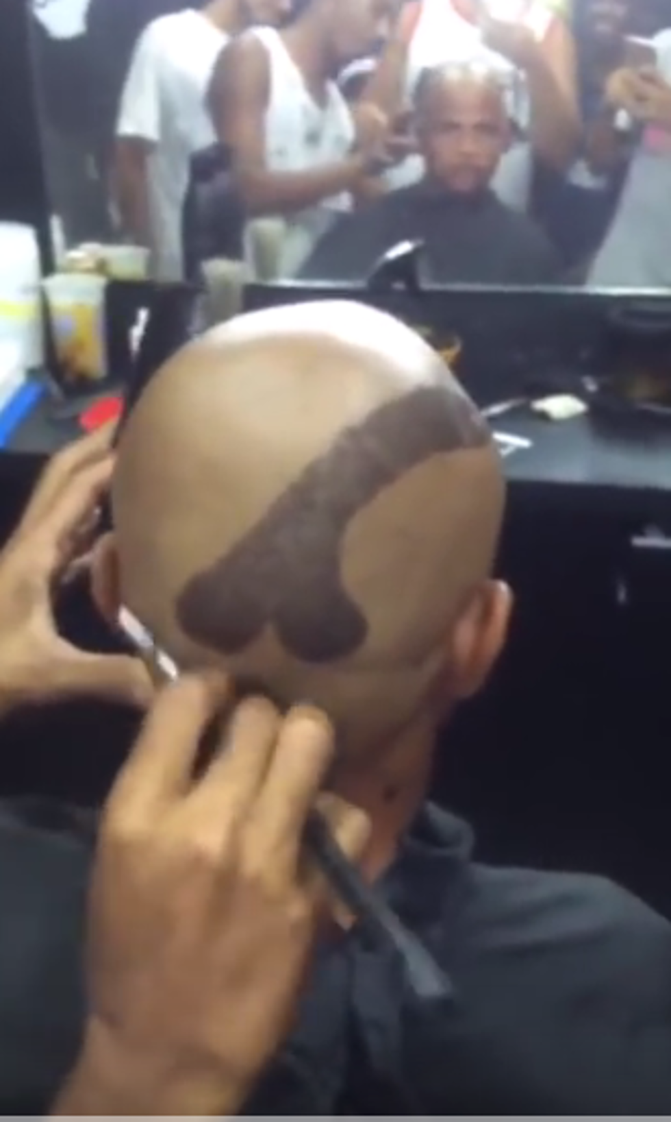 VIDEO: Barber of Brazil Boasts Boner Dome