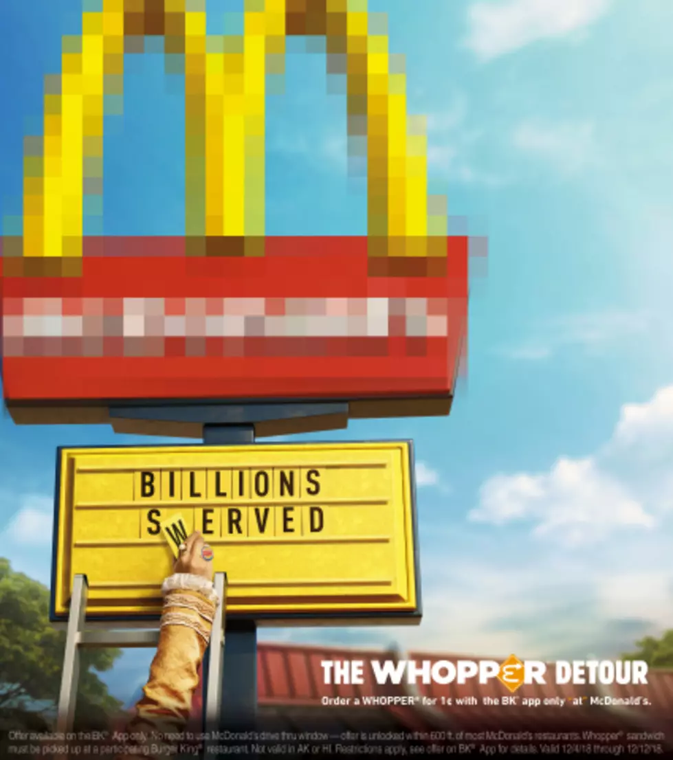 Burger King With an Epic Fast Food Troll Against McDonalds