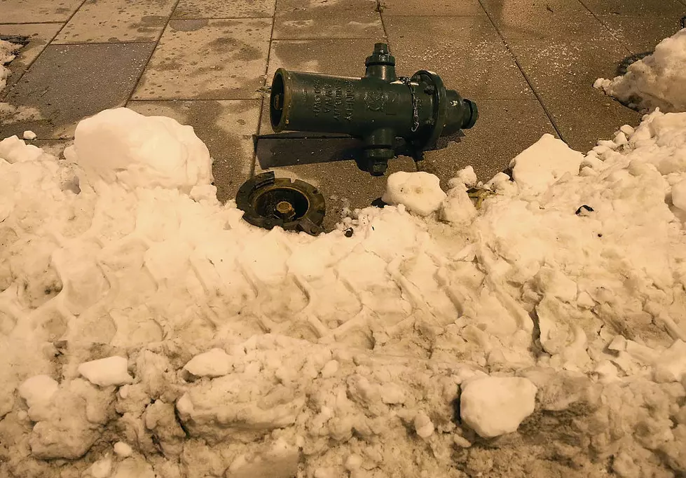 Holy Hydrant Batman! Please Clear a Path When Throwing Snow
