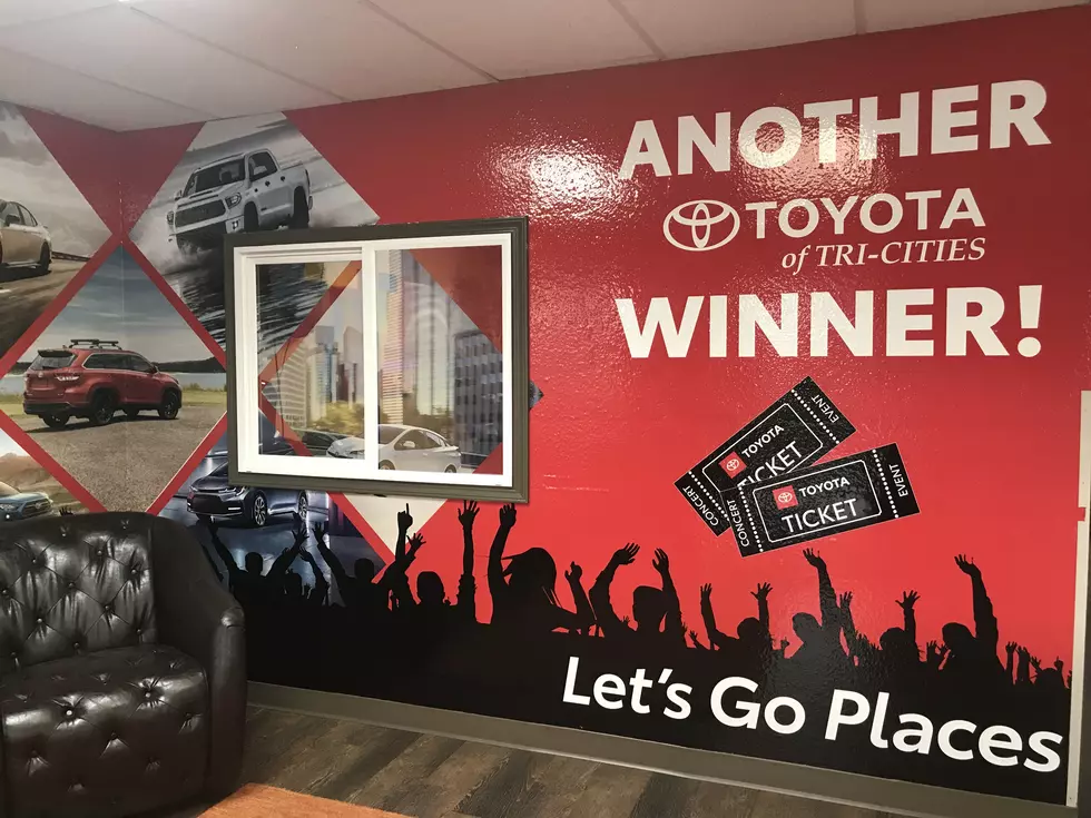 Toyota Ticket Counter Freebies 11-1 Thursday at Town Square Media