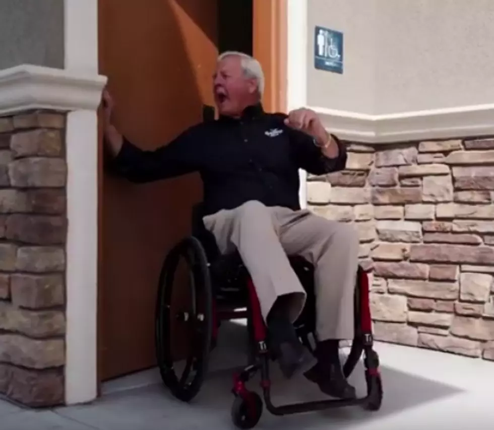 Tri-City Icon Bill Lampson in a Wheelchair