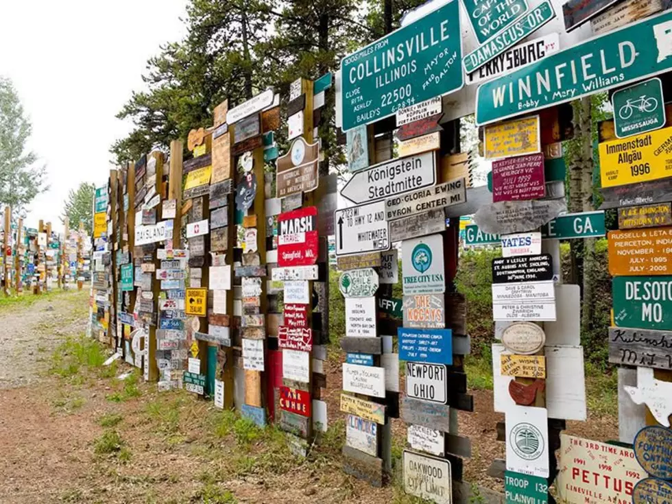 There&#8217;s This Canadian Forest Completely Made Up of Signs, &#8216;eh?
