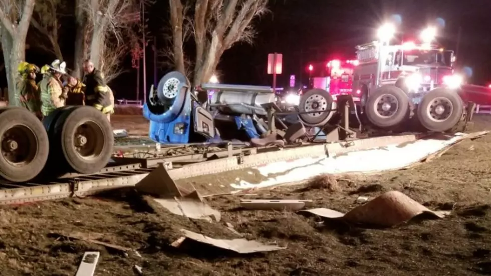 Hermiston Man Killed in Morrow County Freightliner Rollover Crash