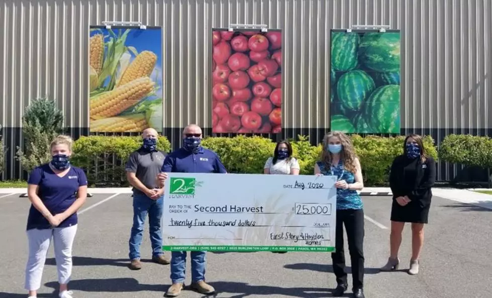 Second Harvest Surprised With a $25,000 Hayden Homes Donation