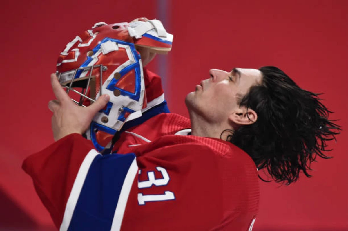 Carey Price trying out some Brians : r/hockeygoalies
