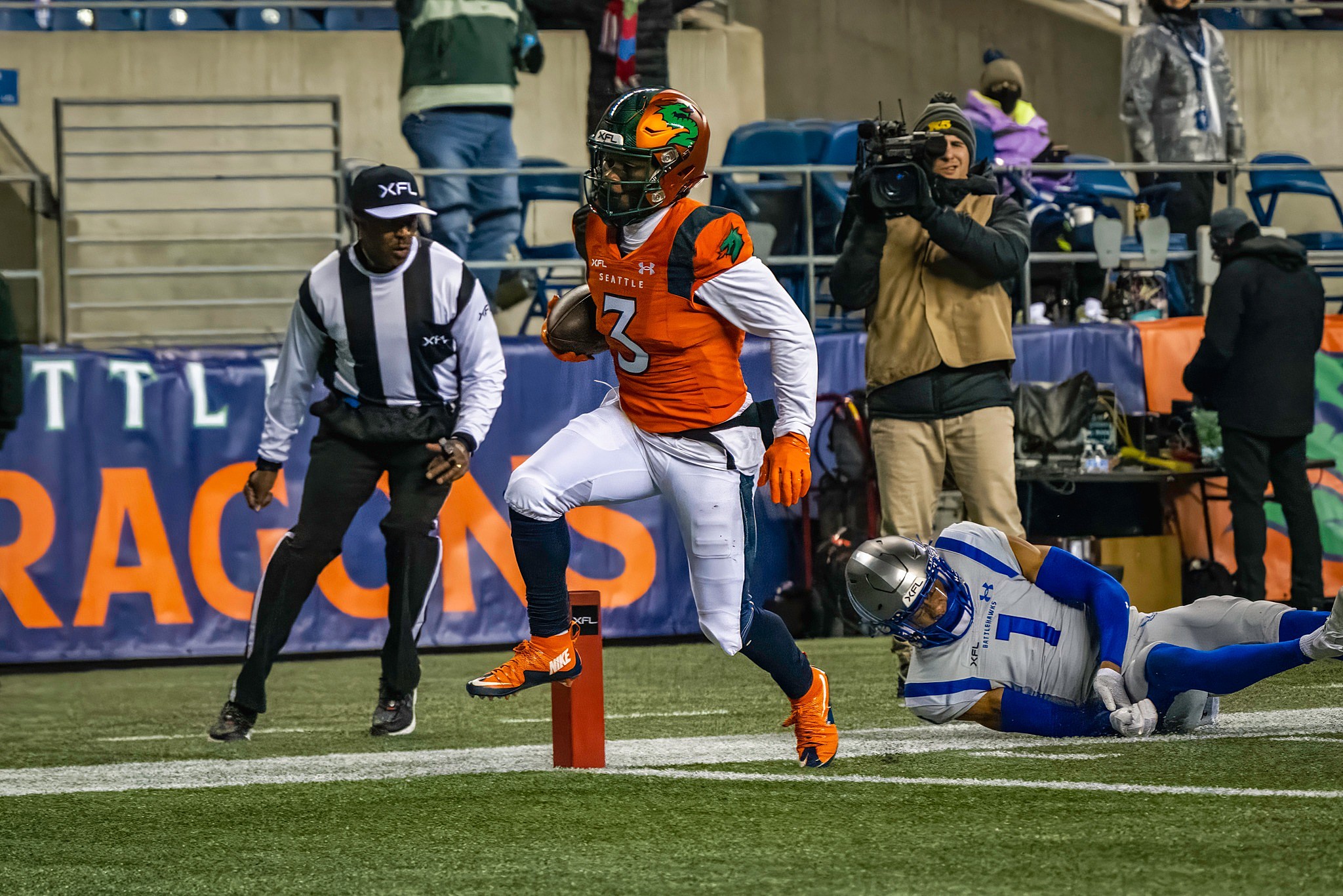 Seattle Sea Dragons end inaugural season after elimination from