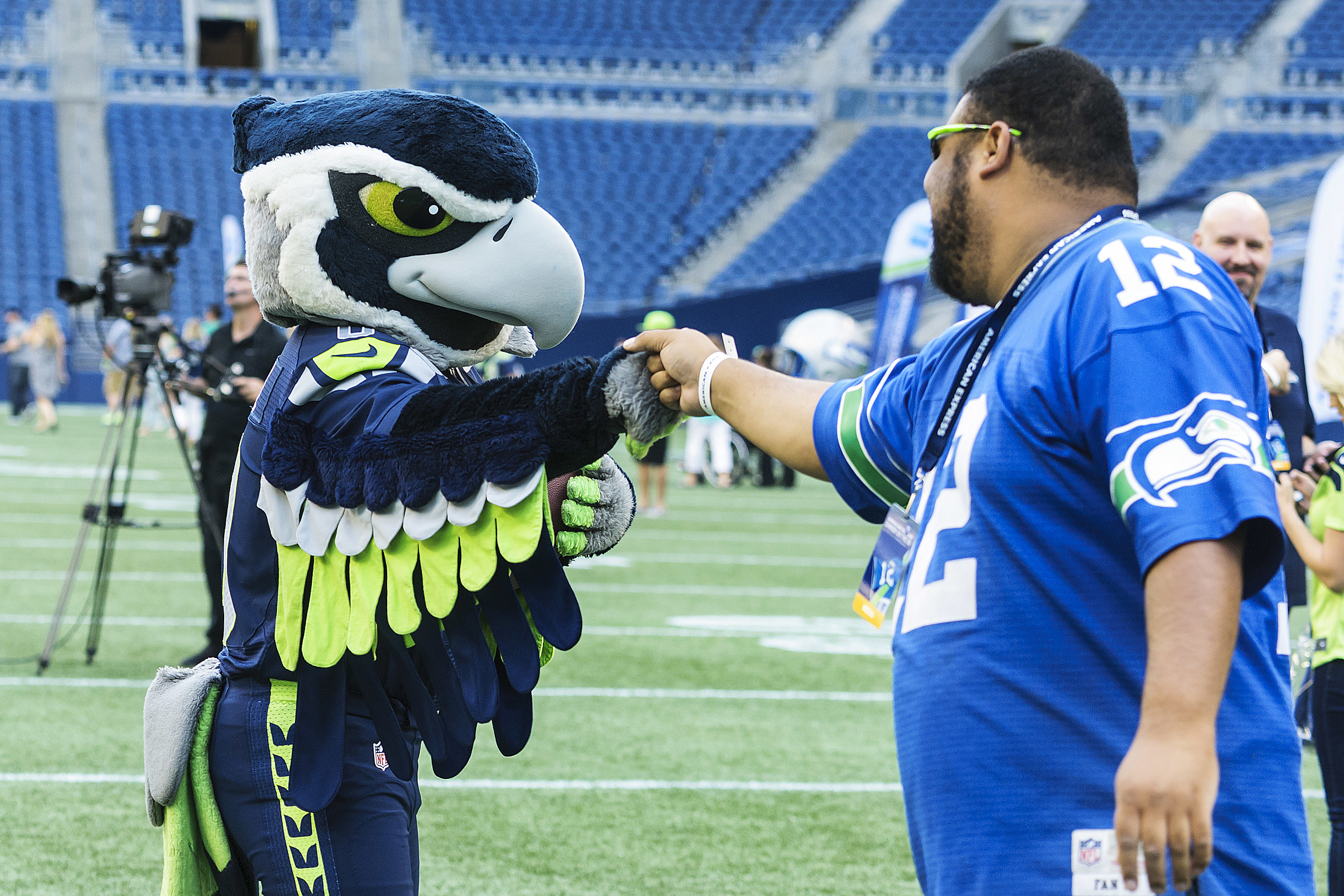 Happening nearby: Meet Seahawks Mascot Blitz Friday at HomeStreet