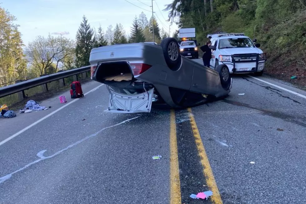 DUI Driver with Child Onboard Flips Car on Top &#038; Blocks Highway