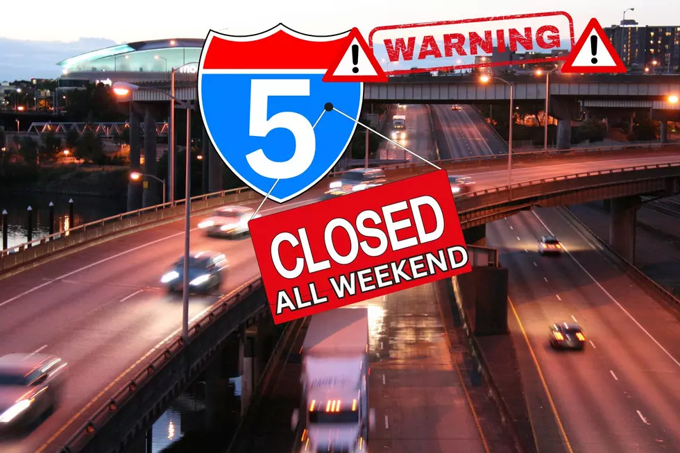 Get Ready! 4 Miles of I-5 WILL be Completely Closed This Weekend