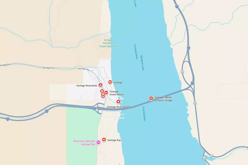 UPDATE: Ryegrass Coulee Fire Near Vantage at 535 Acres, Evacuations Lifted This Morning