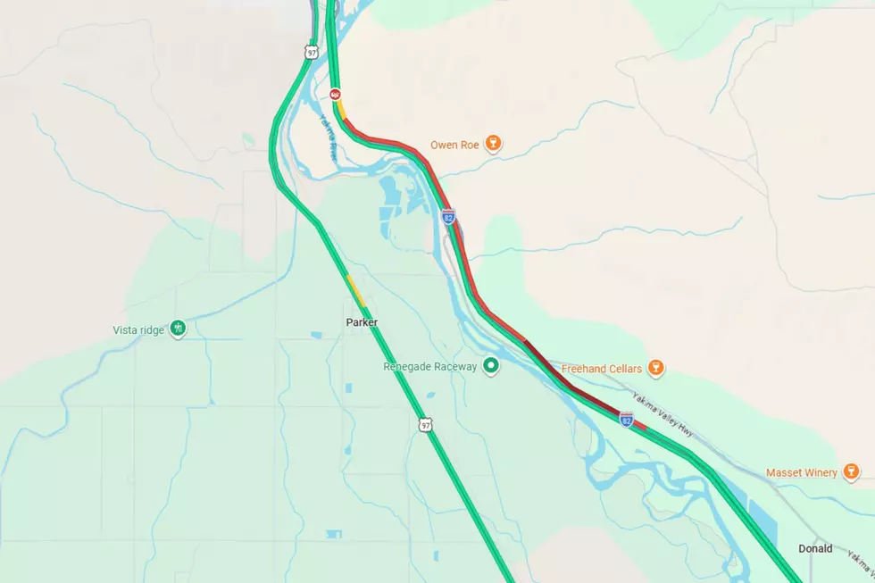 Rolled Semi Is Blocking Westbound I-82 Near Yakima This Morning