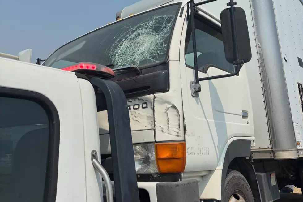 Four-Foot Chunk of Tire Was Run Over and Turned into a Projectile