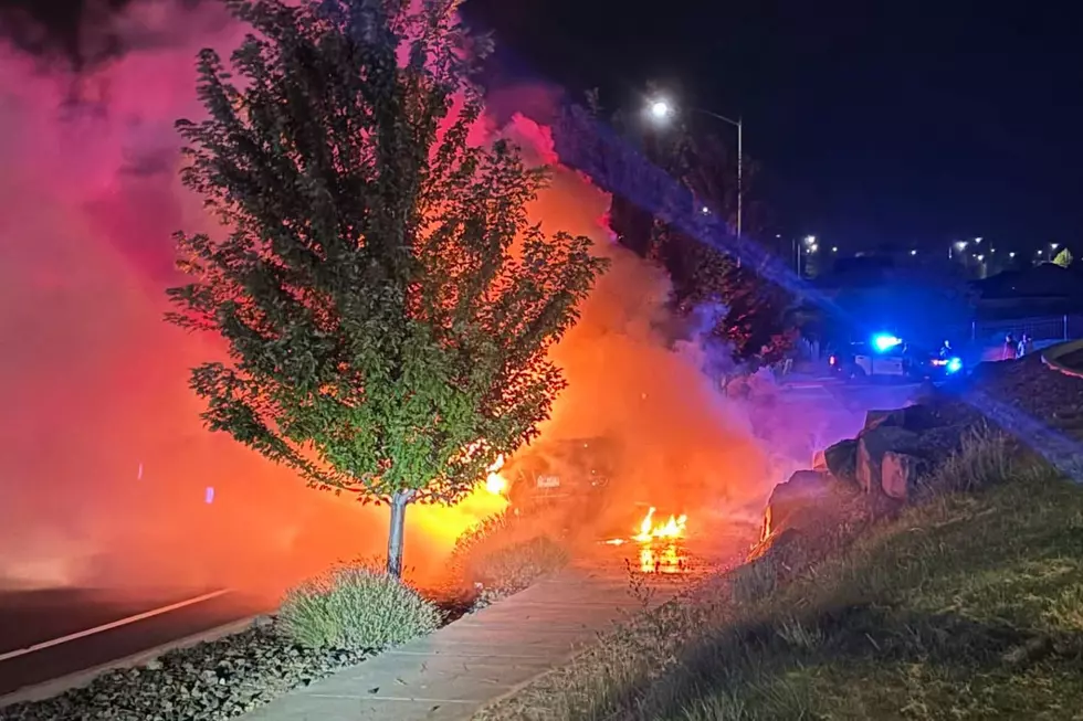 Car Crashed, Rolled, and Caught Fire on Bob Olson Parkway, but Nobody Is Surprised