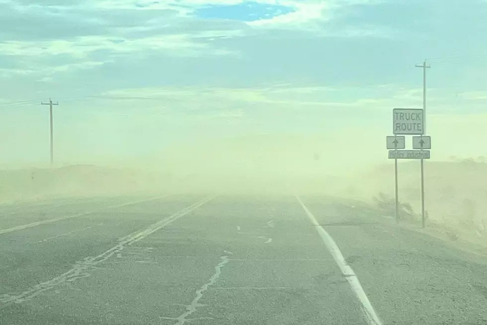 Intense Sandstorm Shut Down Part of SR-397 in Kennewick Again Yesterday