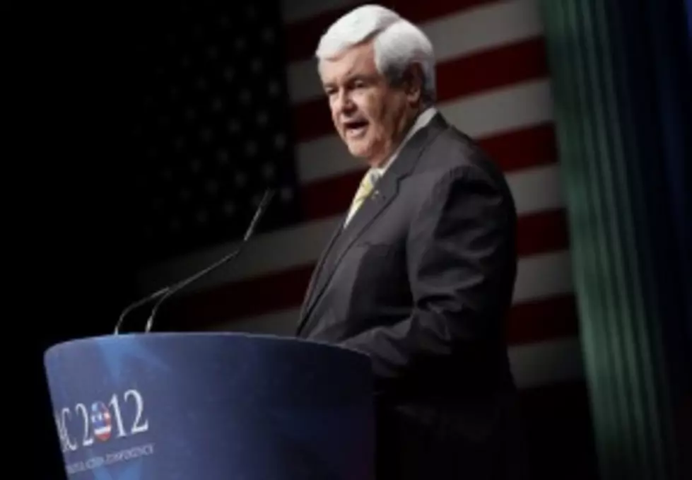 Newt Gringrich Stumps In Tri-Cities (VIDEO-KVEW TV)