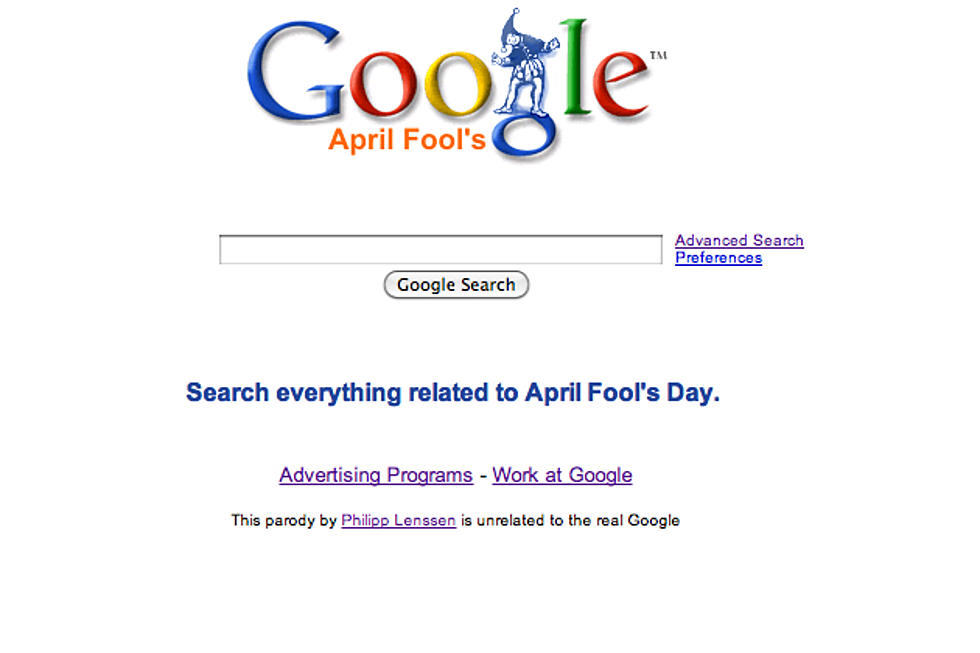 Google’s Best April Fool’s Day Pranks