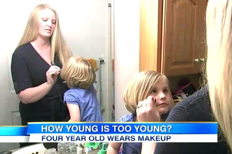 How Young is Too Young When It Comes to Little Girls Wearing Makeup?