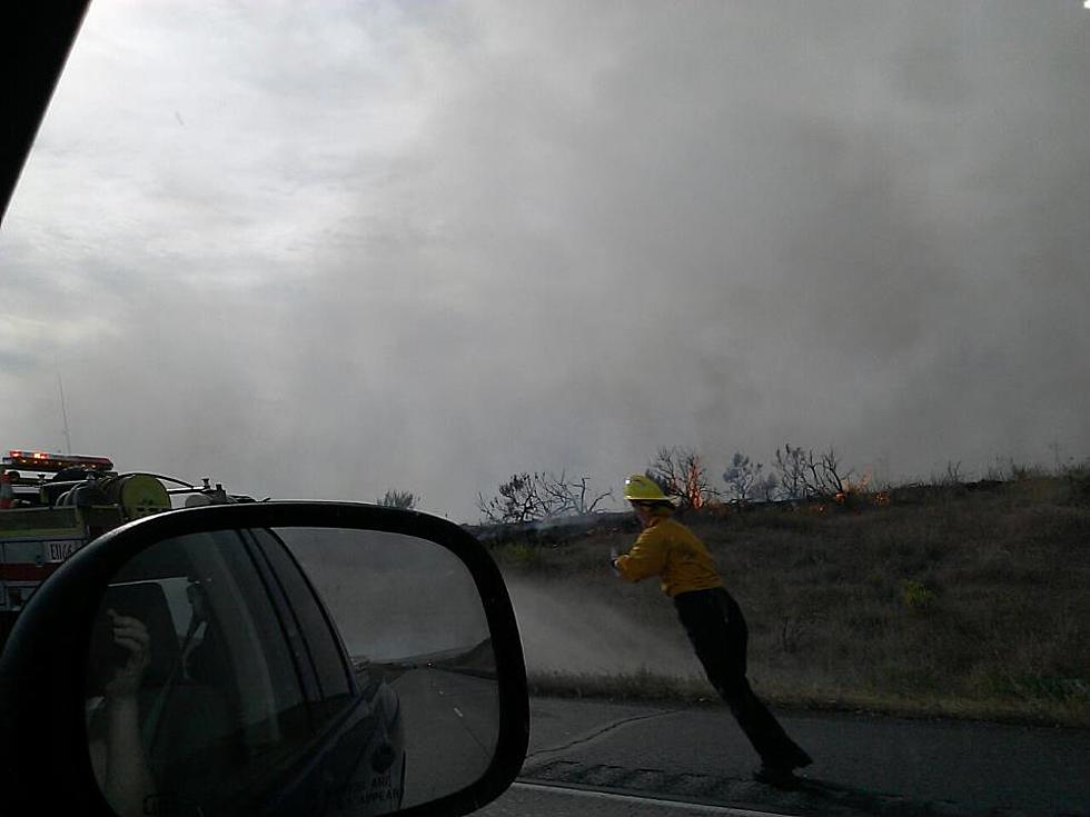 Amazing Photos of Vehicle-Triggered Brush Fire South of Kennewick Saturday [SLIDE SHOW]