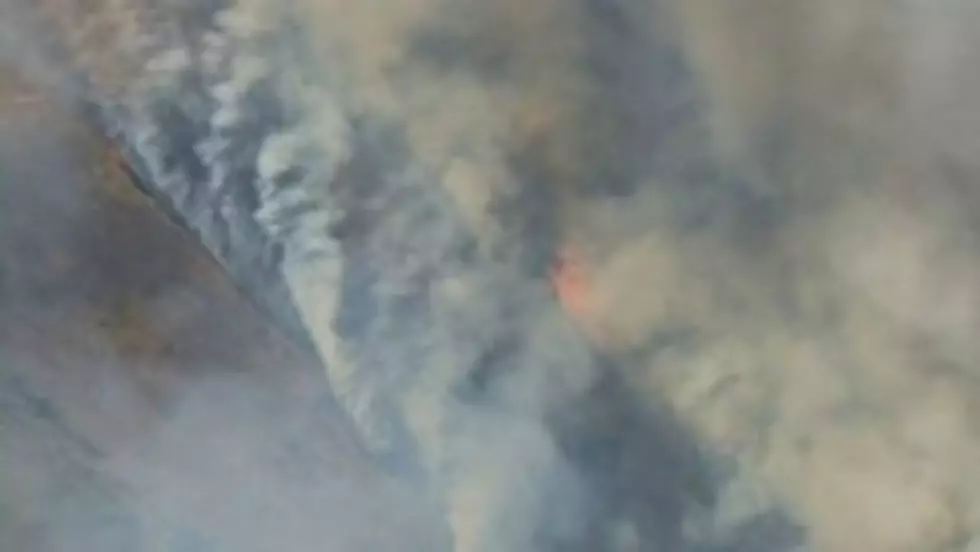 Huge Wildfire Burning Towards Vantage Threatens Big Wind Farm