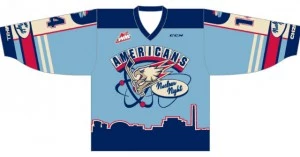 tri city americans jersey