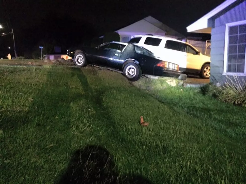 Wild Driver Plows Into Parked Car, Barely Misses Home in Kennewick