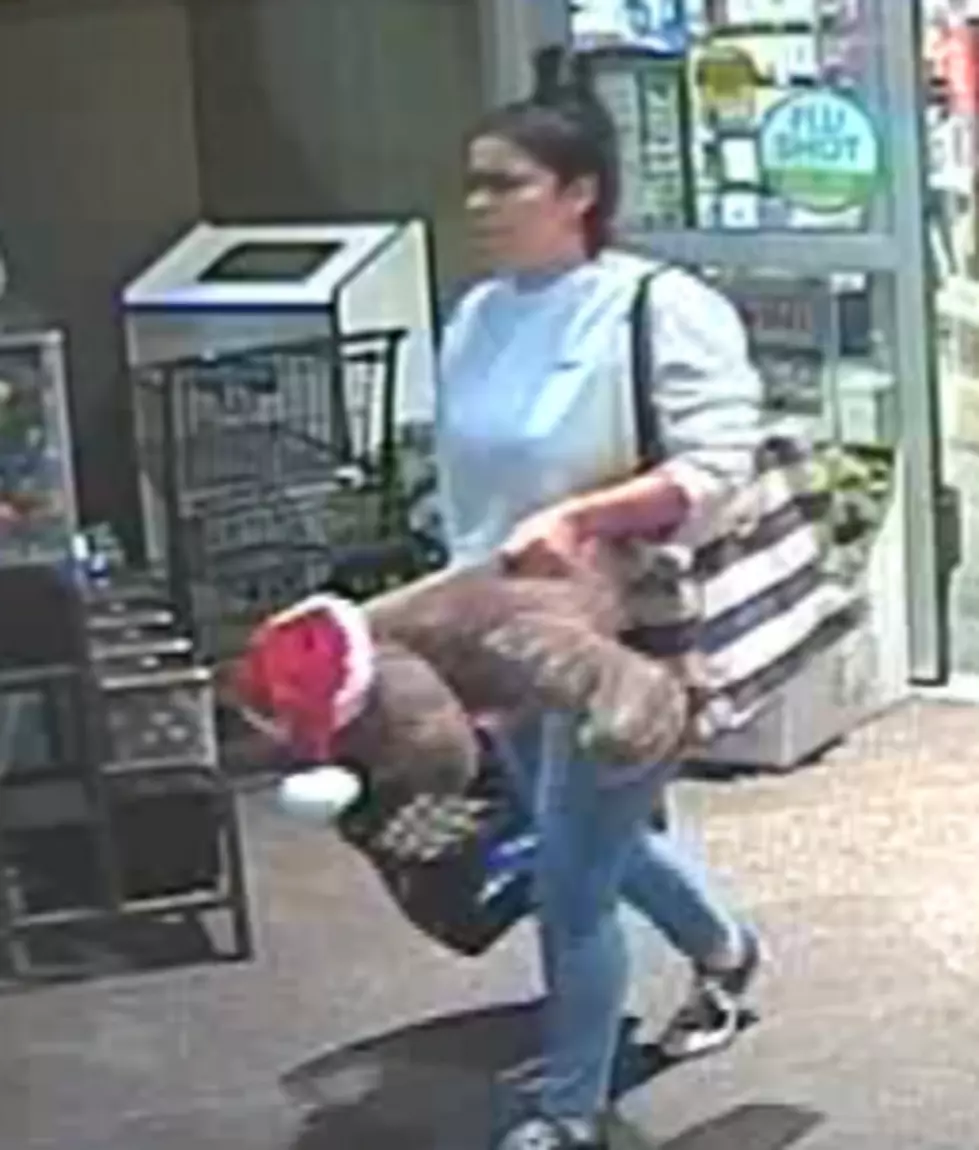 Who Shoplifts A Giant Teddy Bear?!? This Woman Did!