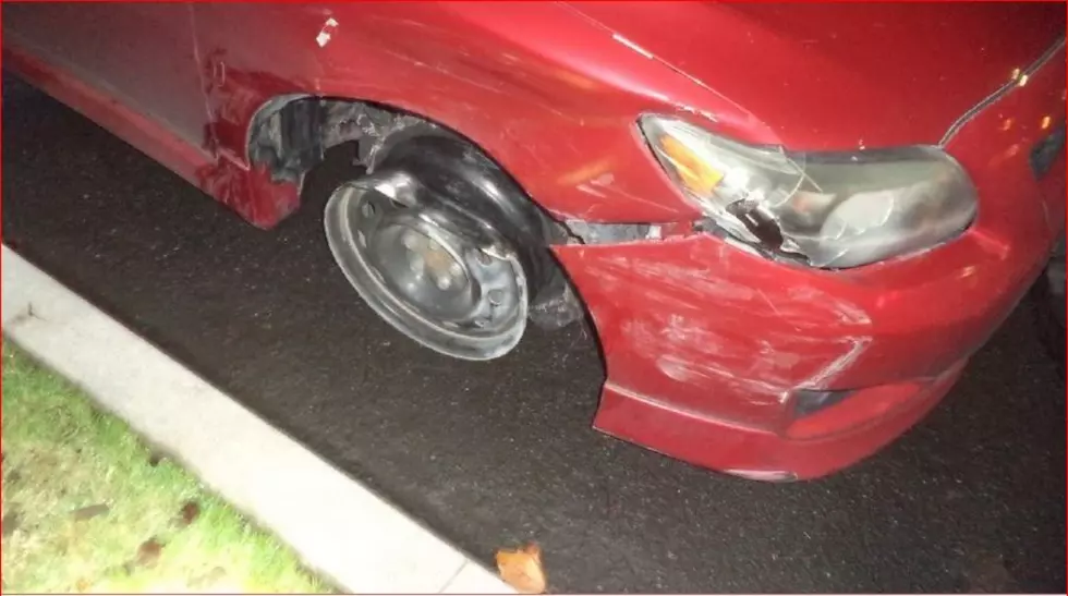 Man Drives Away From Wreck Missing Front Tire, Later Busted With Cocaine