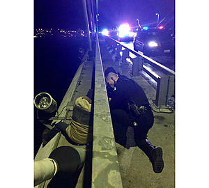 Pasco Police Talk Jumper Off Cable Bridge, Save His Live
