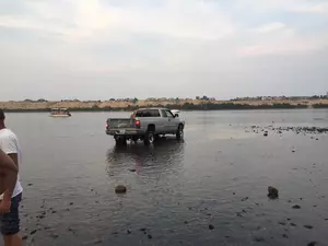 Which Is More Embarrassing? Boat Stuck, or Truck Sent to Retrieve It?