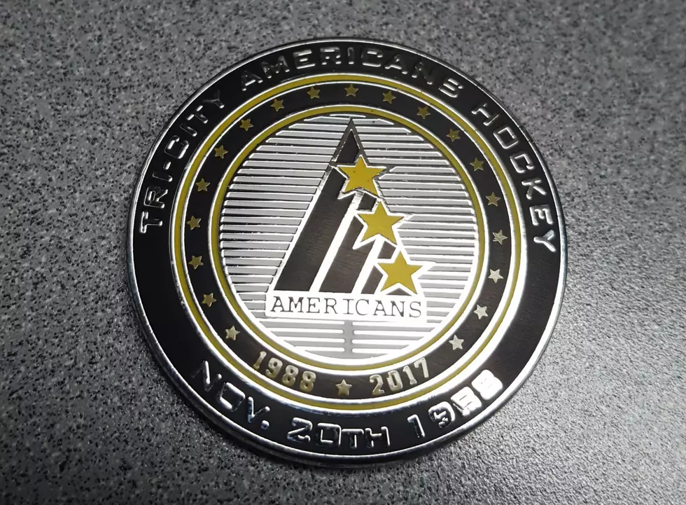 Win Tri-City Americans 30th Anniversary Medallion!