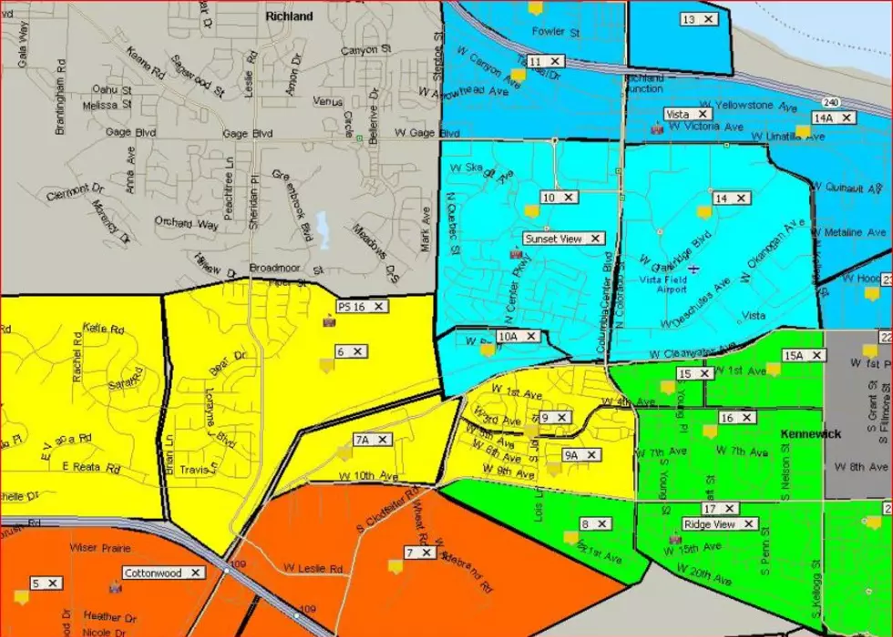 Kennewick Parents! Your Elementary School Boundaries Will Be Changing 2018