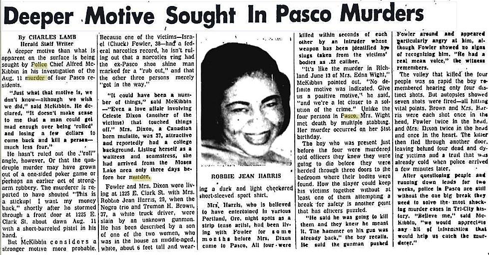 57 Years Later, Unsolved Pasco Quadruple Murder Still Lingers