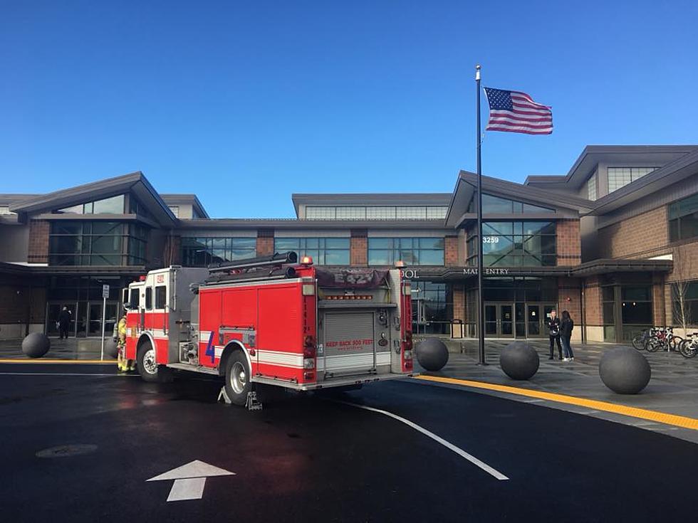 Middle School Kids Evacuated to Gym by Fire Alarm