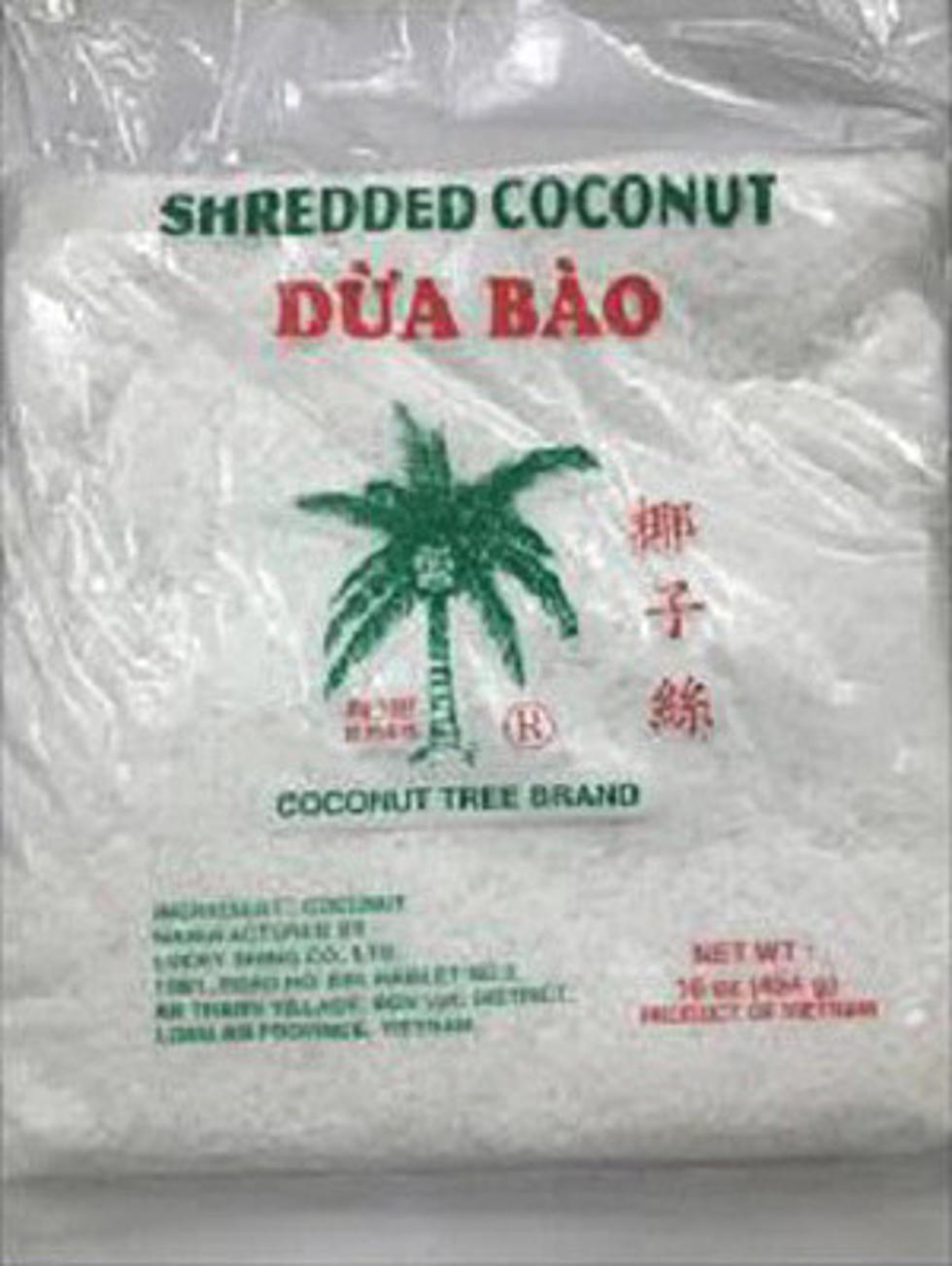 Beware! Coconut Flakes Recalled In Washington State