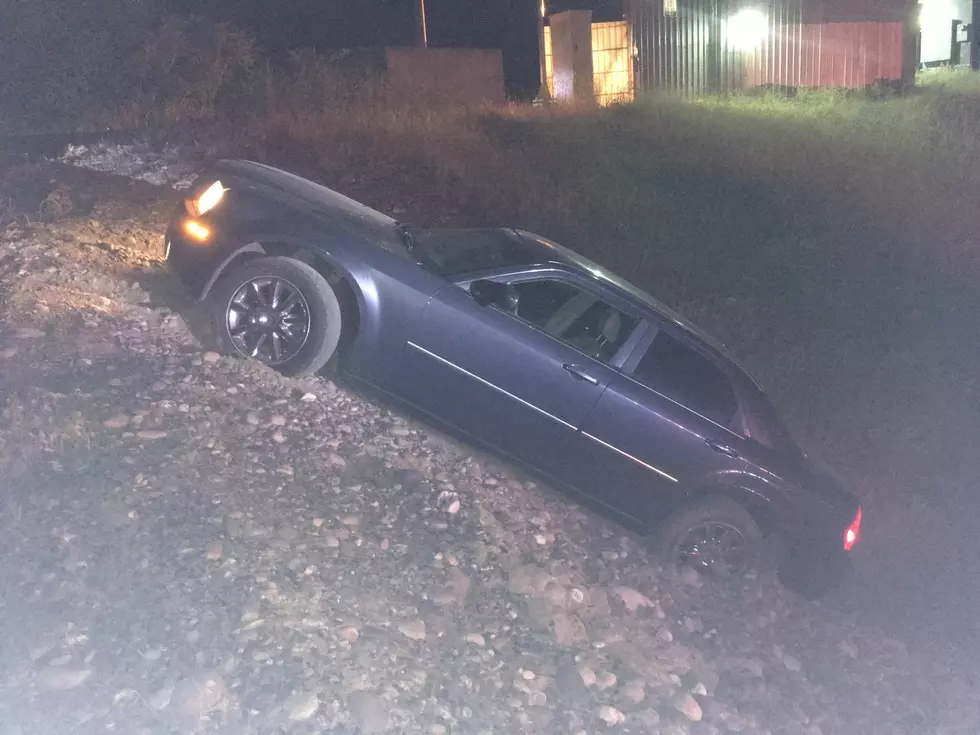 Drunk Puts Car in River, Then Backs Over Embankment