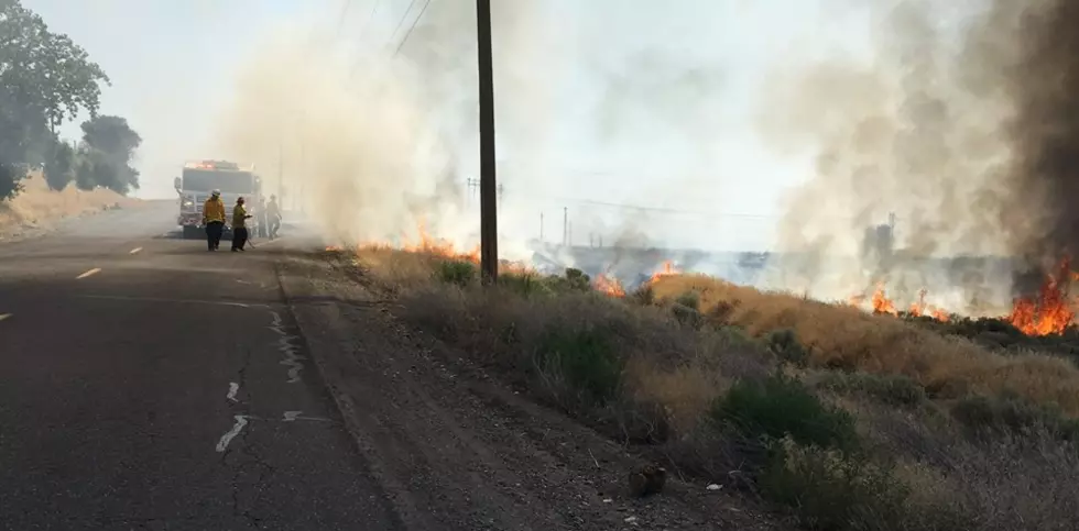 Big Fire Near Sacajawea Park Another Sign of Fire Season