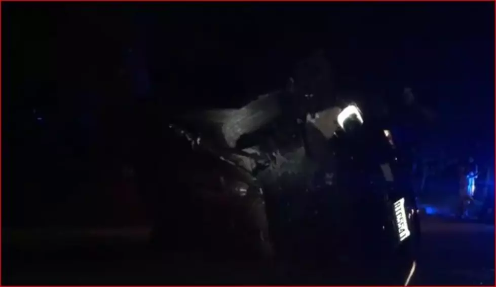 Driver Falls Sleep Behind Wheel, Rolls Car [VIDEO]