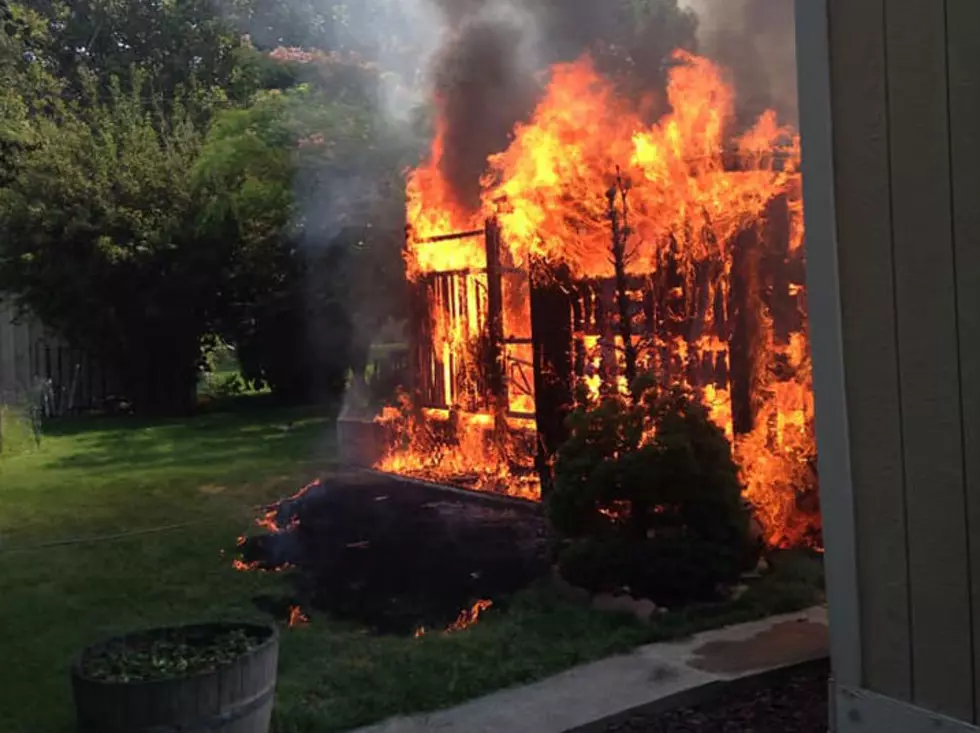 Fire Nearly Takes Out Kennewick Home, Fire Crews Save It