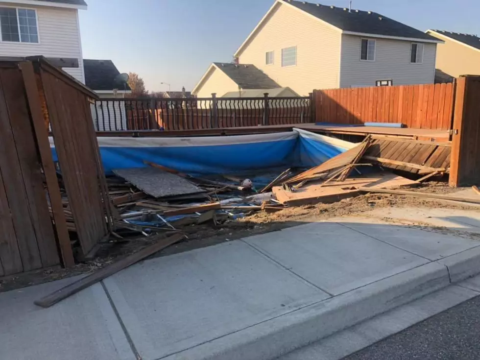 Errant Pasco Driver Owes Somebody a New Pool…and Fence