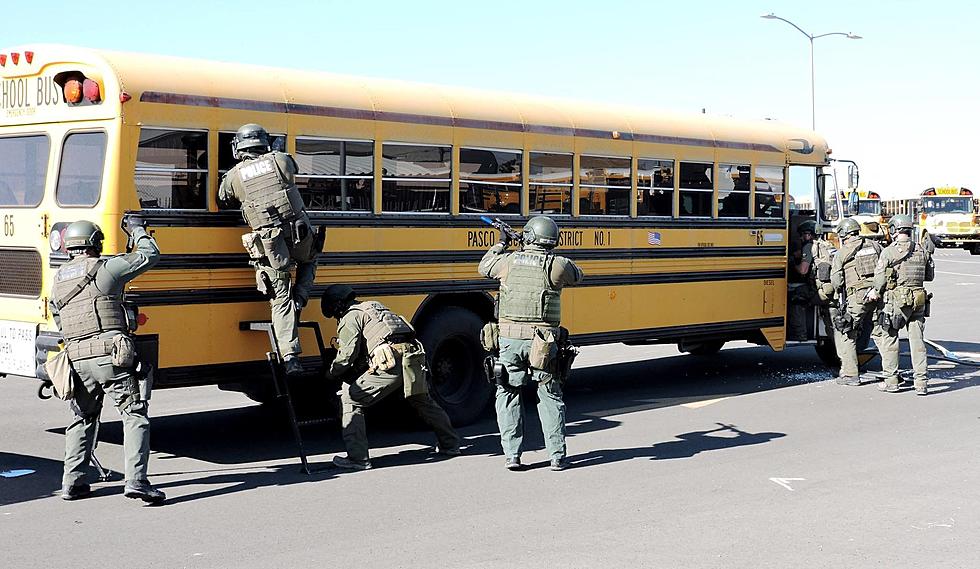 Pasco Police Practice School Bus Hostage Rescues