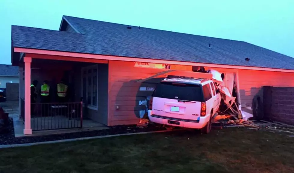 Drunk Driver Plows Home With 7-Year-Old in SUV!
